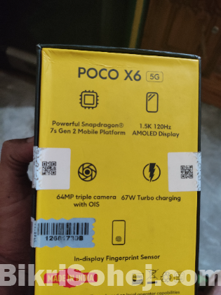 Xiaomi poco x6 5G